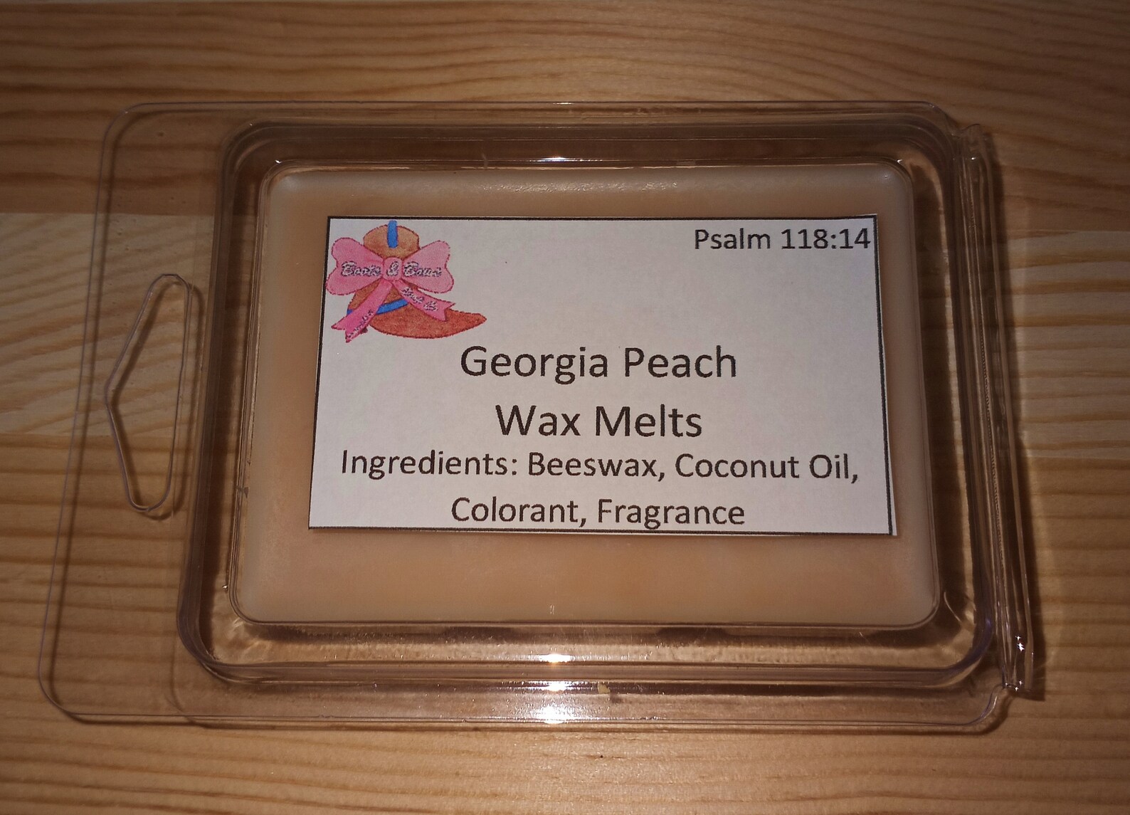 Peach Beeswax Wax Melts Etsy