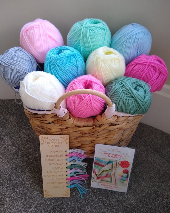 Sweet Blossom Blanket Etsy Norway
