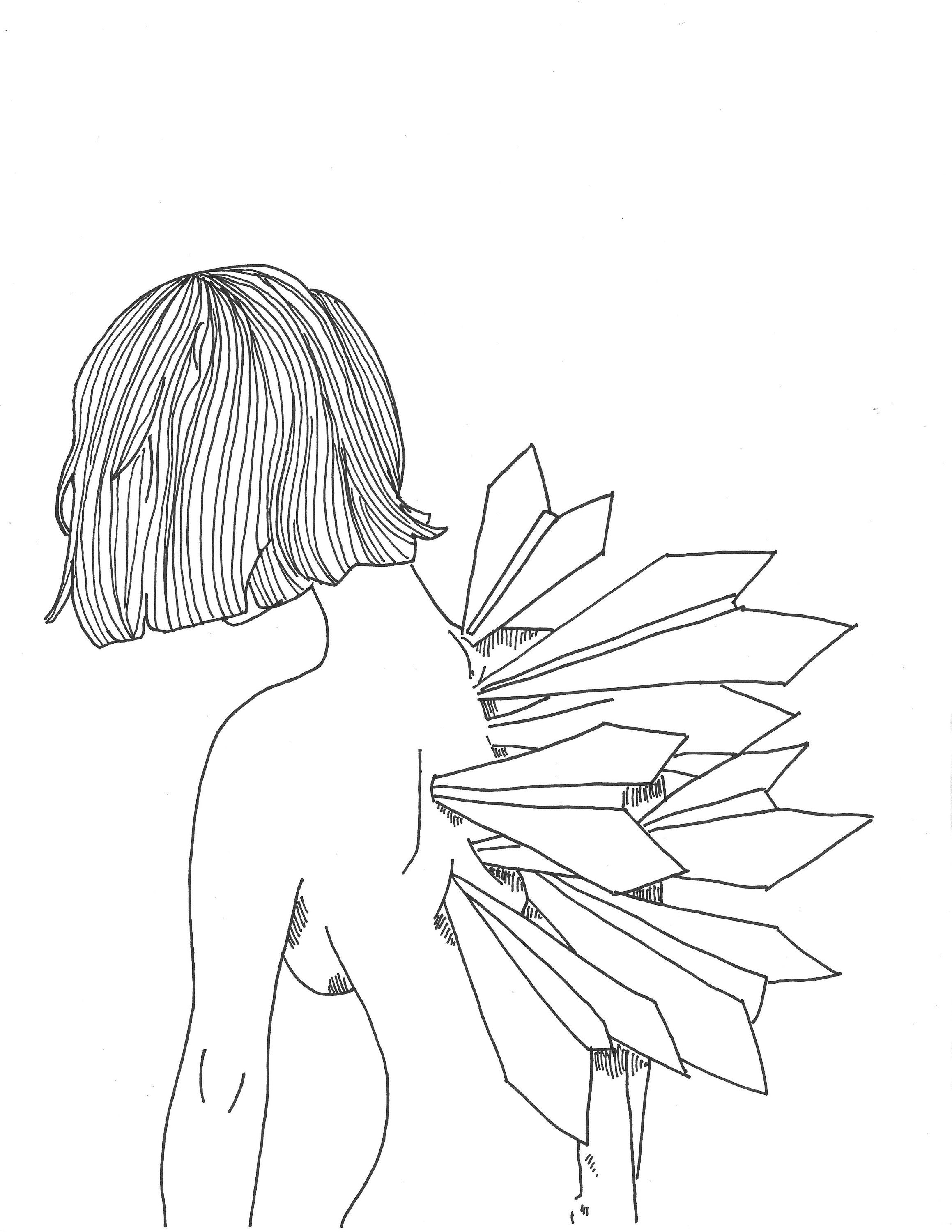 Handdrawn art prints digital download Etsy