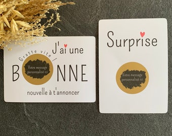 Carte Annonce Grossesse à Gratter Oncle et Tante Bon Cadeau Tata Tonton Carte Annonce Grossesse à Gratter Oncle et Tante Bon Cadeau Tata Tonton