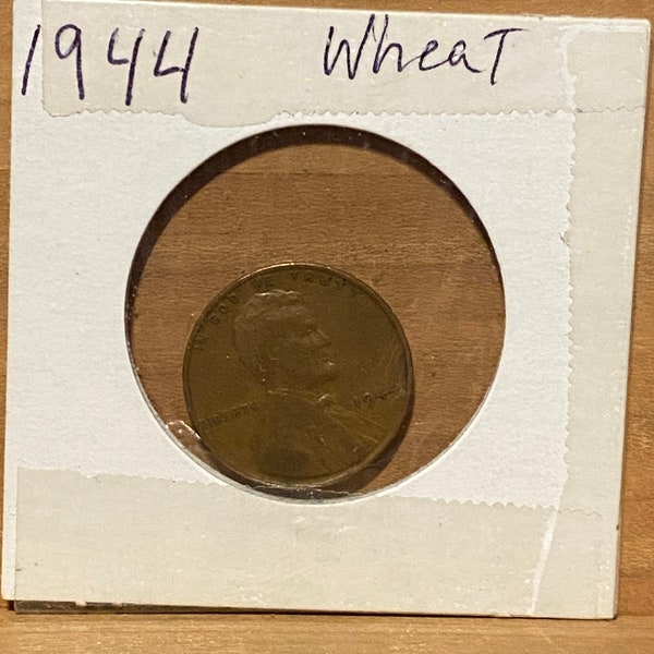 Rare 1944 wheat penny