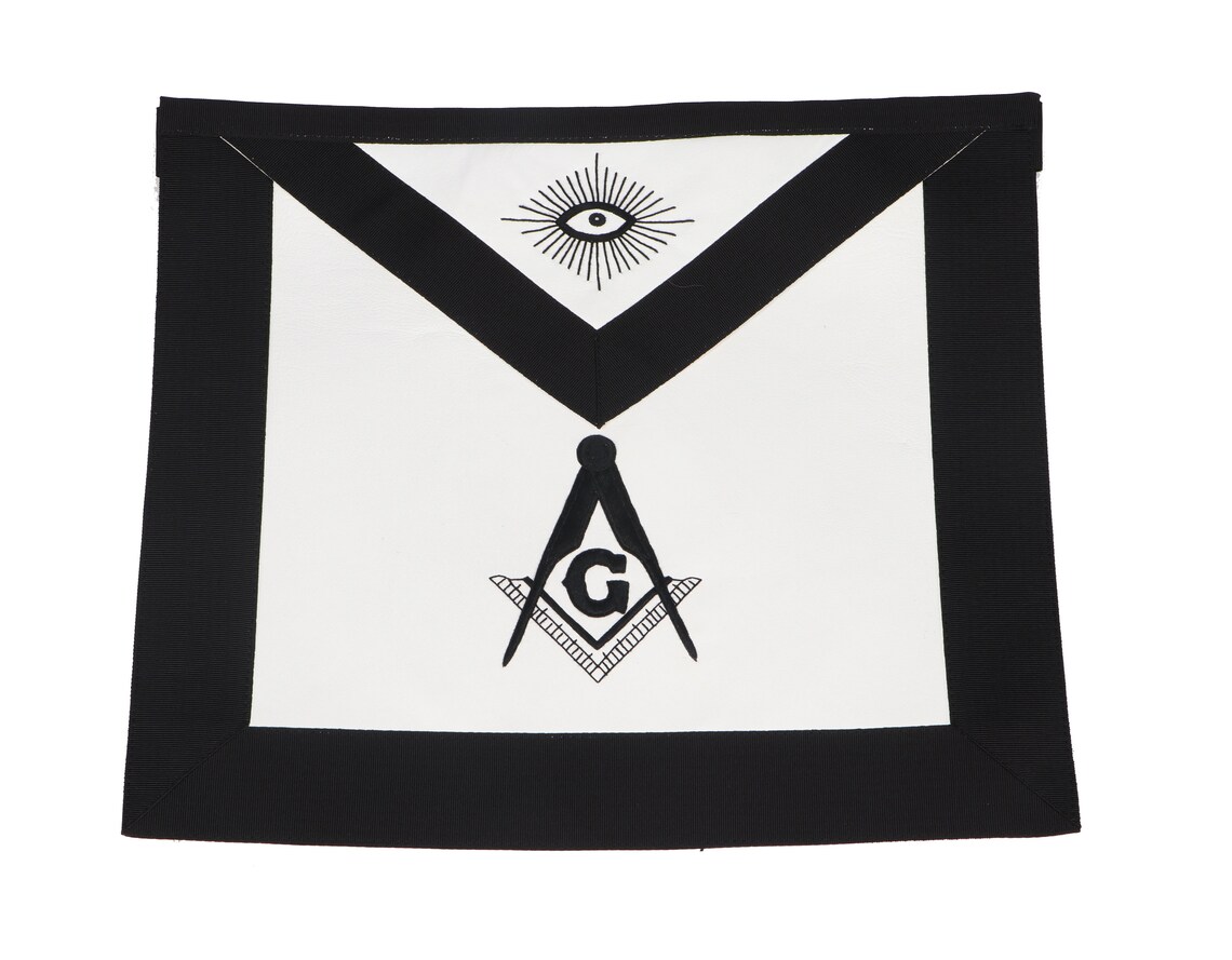 Masonic Master Mason Funeral Apron 100% Lambskin Hand | Etsy
