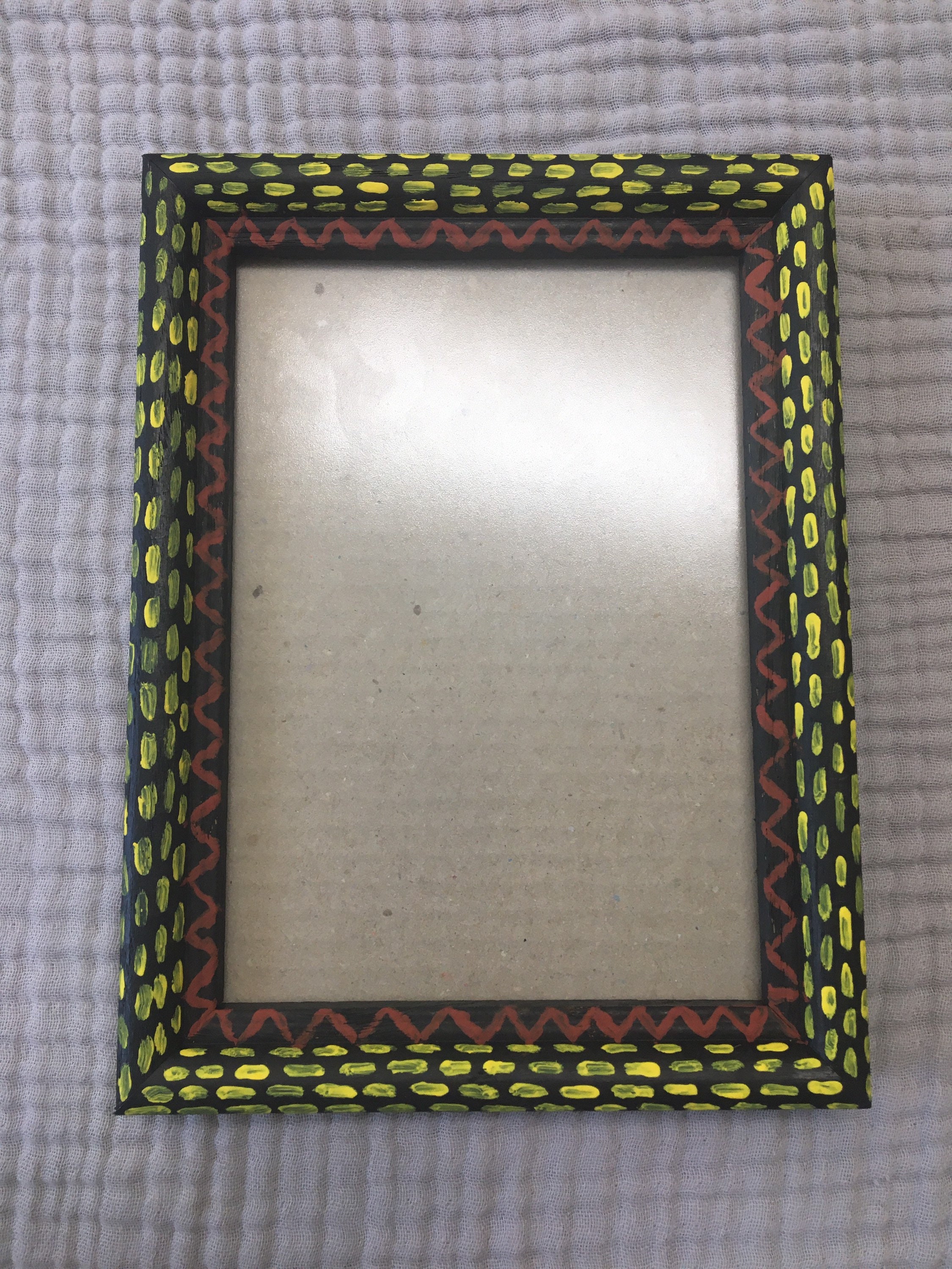 Tribal inspired picture frame Etsy