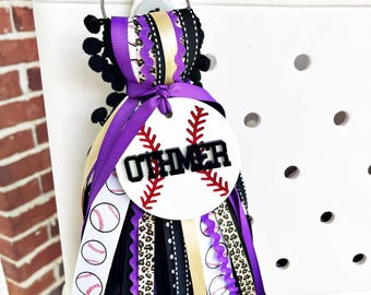 Baseball Bag Tassel: Sports Mom Charm, Bogg Bag Accessory