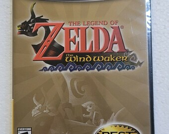 Zelda the wind waker gamecube not for resale sealed 9 out of 10 Mint condition