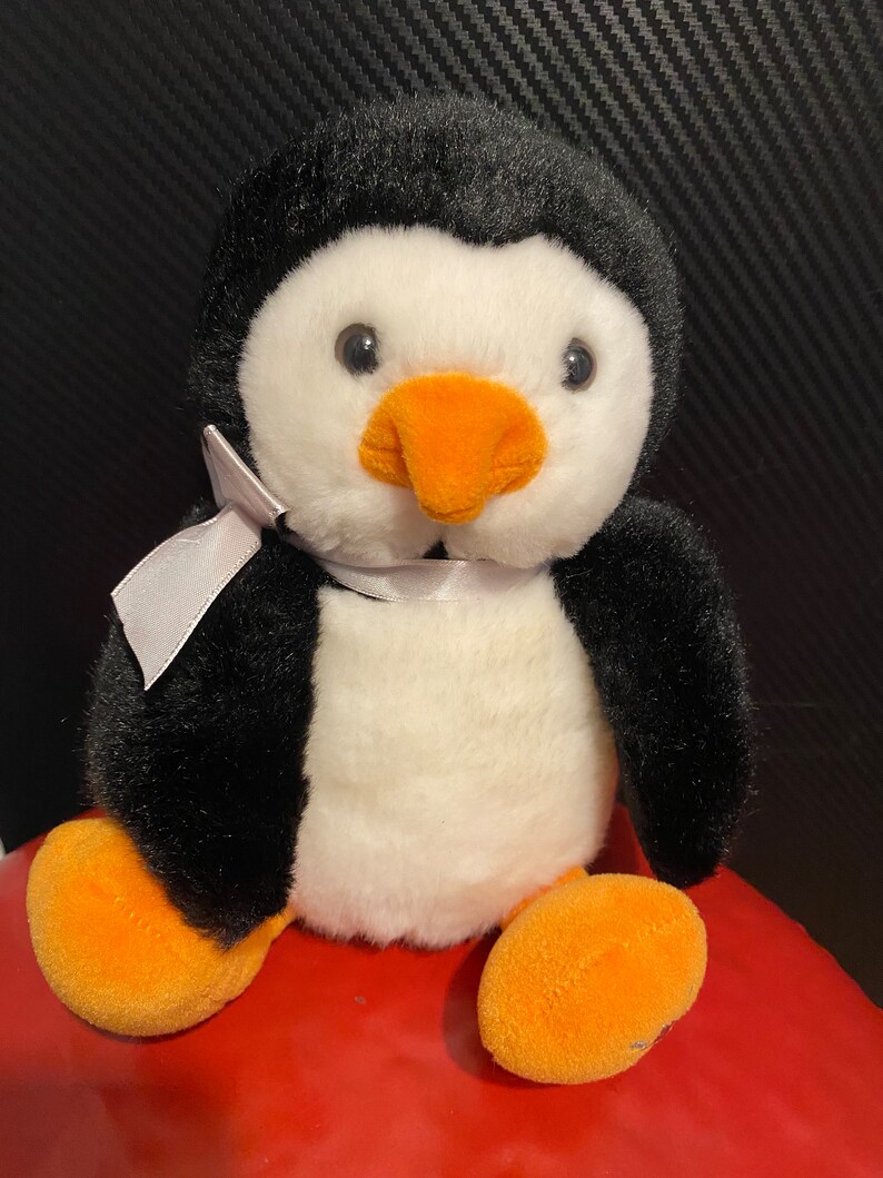 Vintage Shining Stars Penguin Plush. Penguins. Plushie Rescues. Soft