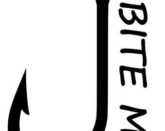 Free Free 202 Bite Me Fishing Hook Svg SVG PNG EPS DXF File