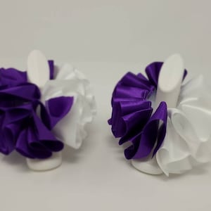 Tutu Socks, Ruffled Ribbon Socks, Anklet Tutu Socks, Cheer Socks, Girl Tutu Socks, Pageant Socks, Detachable Tutu Socks