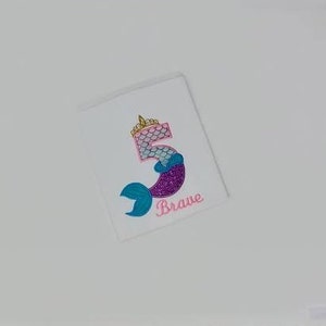 Girls Mermaid Birthday Shirt With Name| Mermaid Birthday Shirt| Mermaid Girl Birthday Shirt| Scale Birthday Shirt