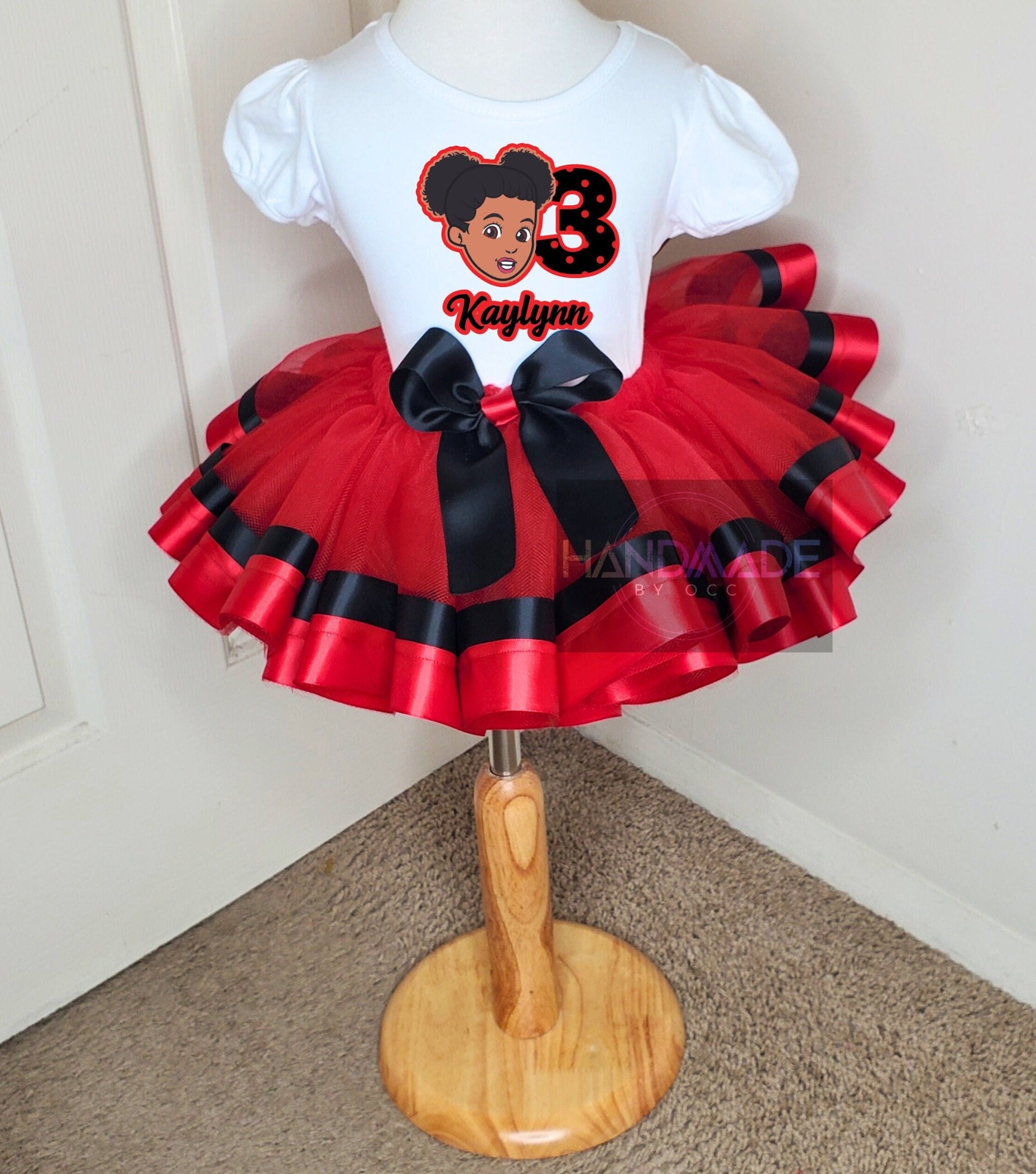 3RD BIRTHDAY OUTFIT - Personalized Birthday Outfit, Tutu Skirt Set with Shirt, Outfit for Girl, Gracie's Corner Outfit, Gift for Little Girl