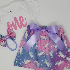 1st Birthday Unicorn Outfit, Unicorn 1st Birthday Outfit, 1st Birthday Outfit Girl, 1st Birthday Shirt, Girl First Birthday Outfit