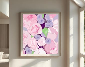 Peony Print