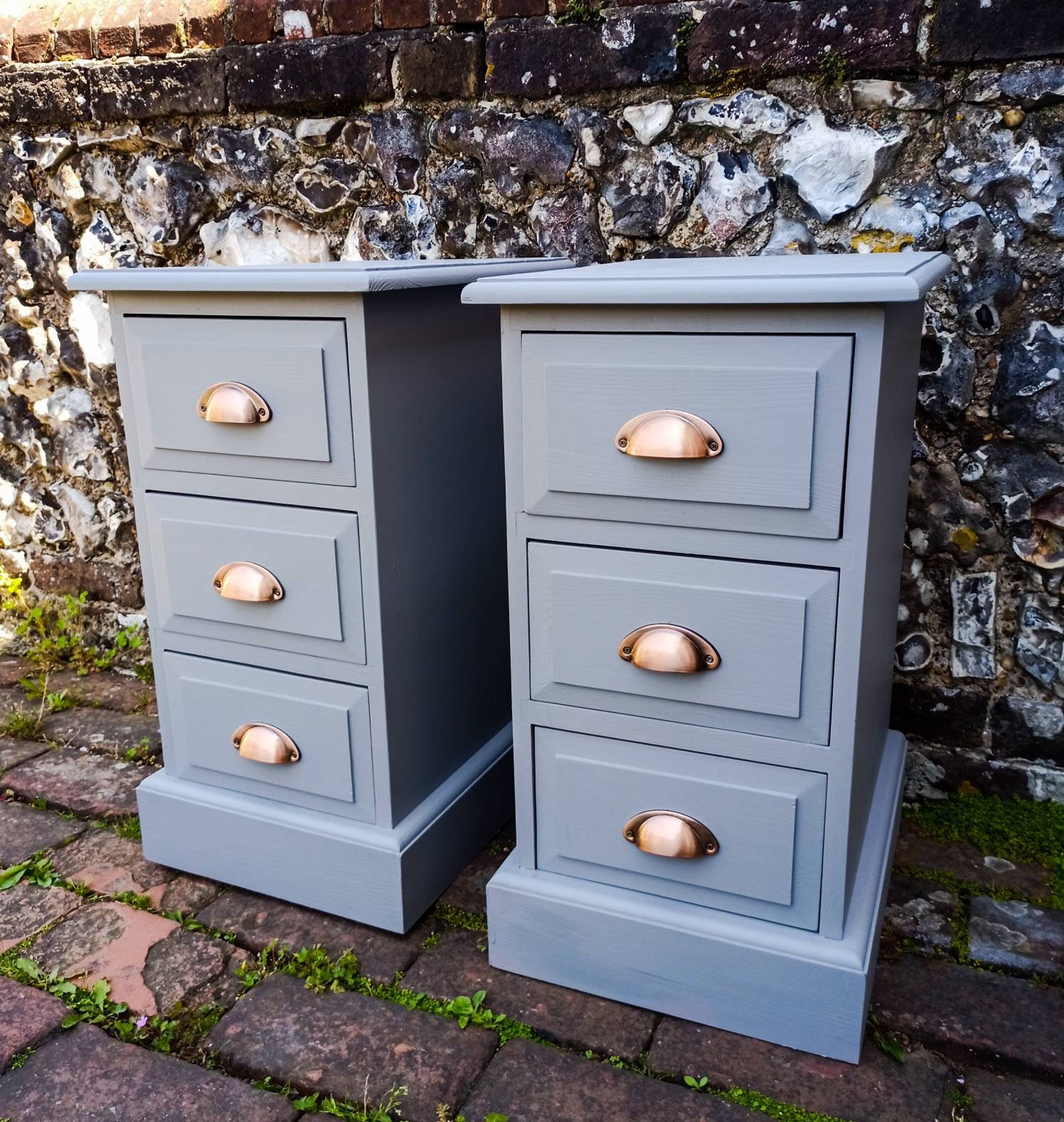 Beautiful Cottage Style Bedside tables Professionally Etsy