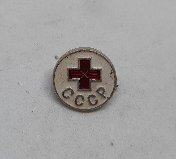 Soviet Yakutia Red Cross of the USSR Badge Old Collec… - Gem