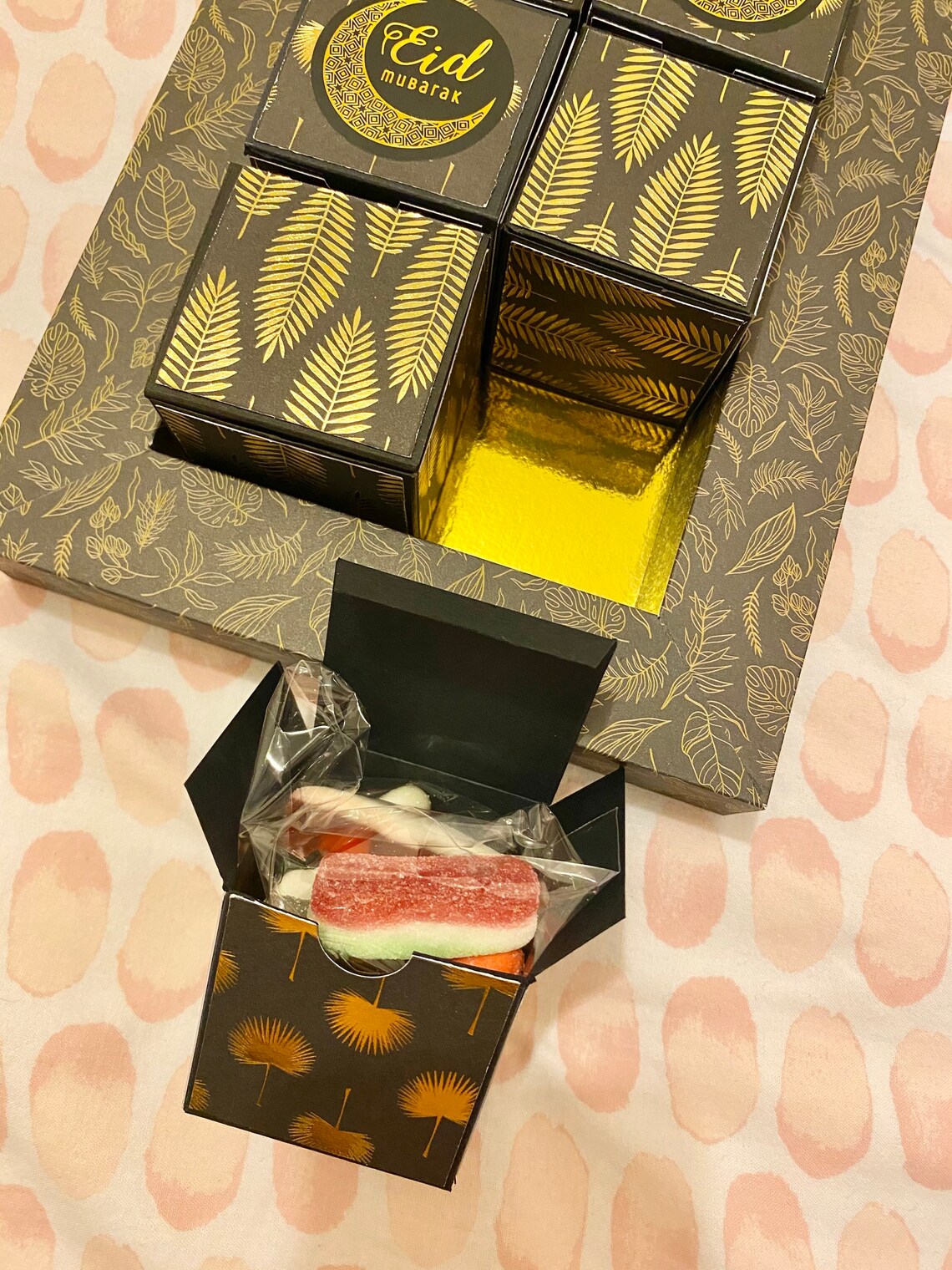 Eid gift box/ cadeau Aid/ ramadan 2021/ boîte bonbon Aid/ Etsy