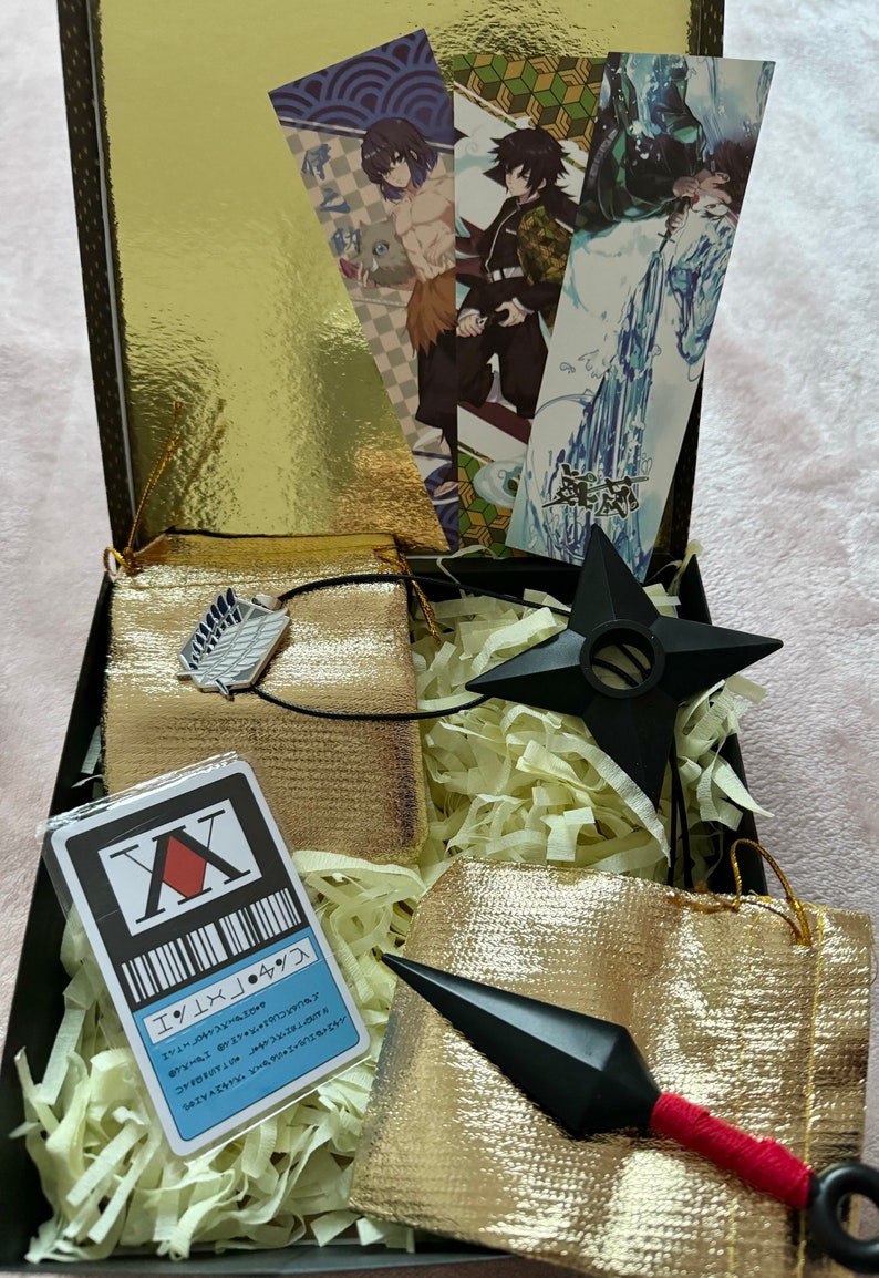 Anime Gift Box Fantasy / Manga Goodies Gift Box / Birthday Gift Box