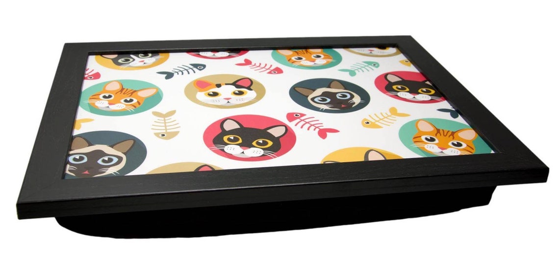 Lap Tray With Bean Bag Cushion Beanbag Lap Trays for Eating Etsy