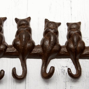 Cat Tails Coat Hook 