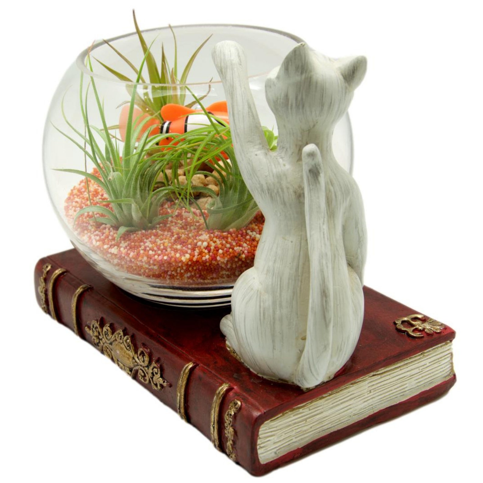 Cat & Fishbowl Cat and Fish Bowl Fish Bowl Ornament Etsy