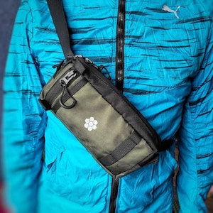 Bolsa de equipo EDC 3 en 1. Cartera de viaje. Riñonera personalizada para hombre. Riñonera. Riñonera para ciclismo. Bandeja EDC. Organizador de carteras. Regalos de joyería para viajes.