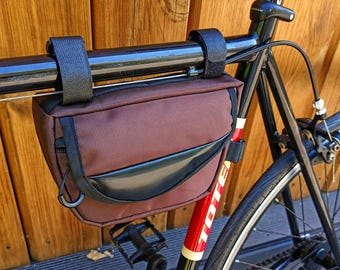 Frame Bag for City and Touring | Durable & Lightweight Cycling Accessory Half Frame Bag mini gifts for cyclists