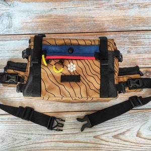 Bike bag sport Belt Gear Fanny Pack large bag, Bicycle ride bag, Handlebar bag Cycling hip pack, Gift for cyclists Bicycle gear bum bag.