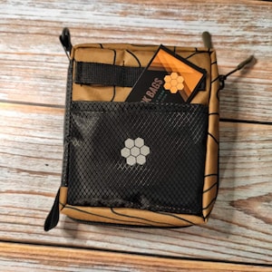 Fahrradtasche Geschenke. EDC Organizer. Reisebrieftasche. Werkzeugtasche Organizer Geldbörse. Reise-Accessoires Taschen Kordel. Mini-Tasche für Krimskrams.
