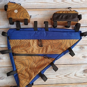 Bicycle bag, Custom Frame Bag Seat, Cycling Bags gifts, (Personal bike bags) Bike bag gravel, Cycling gifts for road trip, Bike accessories