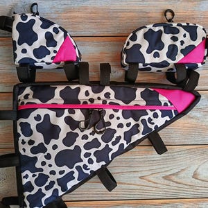 Frame Bicycle bag, Custom Frame Bag Seat, Cycling Bags gifts, Bike bag gravel, Cycling gifts for road trip, Bike accessories gifts