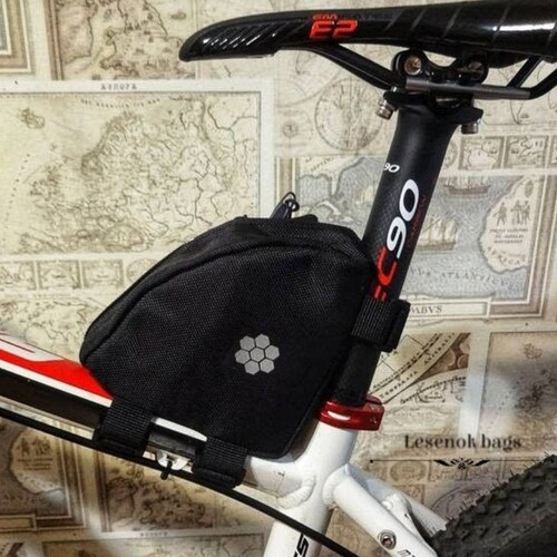 Bicycle bags. Bike frame bag. Saddle bag bike. Bicycle accessories ride bag. Rear bike bag. cyclist anniversary. Organizer transparent miini