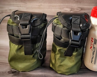 Sacoche de guidon. Mangeoire. Sac de cyclisme, sac d'alimentation pour vélo, cadeaux de cyclisme, accessoires de vélo, VTT, petit sac de vélo pour guidon, sac de rangement.