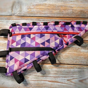 Fahrradrahmentasche Kies, Fahrradtasche, Fahrradtaschen, (Persönliche Fahrradtaschen) Fahrradgeschenke. Für Fahrradreisen. Fahrradzubehör Kies