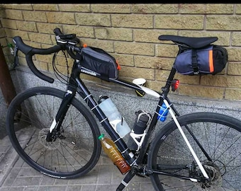 Bike Bag Custom. bicycle gear. Bike Frame bag. Cycling bag mini. Bicycle Accessories. Saddle bag bike. Cycling gifts. mountain bike bag.