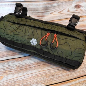 Barrel Bag Handlebar Gifts, Cycle bag gear custom, Cycling bag gifts, Pack bag cycling, Bicycle accessories, bike bag gravel pack cycle