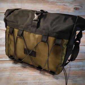 Equipamento de ciclismo. Assento para bolsa de bicicleta. Bolsa para guiador, presente para ciclistas, bolsa para ciclismo, bolsa mensageiro para bicicleta, bolsa frontal para bicicleta. acessórios de bicicleta para mulheres