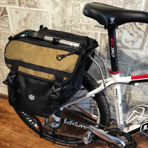 Bicycle Ride Bag. Bike Rack Bag. Cycling Gifts. Bicycle Accessories Bag. Saddle Bag Bike. Mountain Bike. Bike Decor Vintage bag. cycling bag
