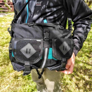 Bolsas de regalo. Bolsa de manillar, bolsa enrollable para bicicleta. Bolso bandolera. Bolso bandolera. Bolsas de ciclismo, artículos de regalo. Bolsa de montaña de cordura. Accesorios para bicicleta.