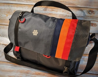 Umhängetasche. Ita Canvas Messenger Bag Männer/Frauen. Laptoptasche nach Maß. Tragetasche personalisiert.Umhängetasche. Regenbogen Fahrradtasche. Einkaufstasche