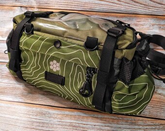 Belt Bag Bicycle Gifts, Fanny Pack large bag, Bicycle ride bag, Handlebar bag, Cycling hip pack, Bike bag sport, Gift for cyclists Bicycle.