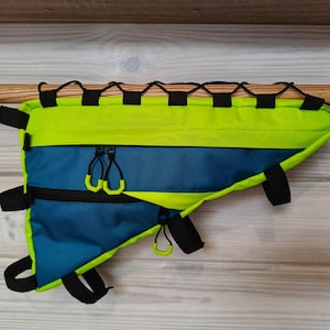 Bike Bag Custom Floral! Bicycle gifts Frame Bag, Cycling Bags, (Personal bike bags) Cycling Gear, Bike Accessories bikepacking bag pack.