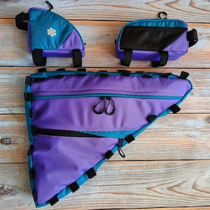 Bolsas de ciclismo personalizadas y brillantes, ¡regalos para bicicleta! Bolsas para cuadro, bolsas de ciclismo (bolsas personalizadas), equipo de ciclismo, accesorios para bicicleta.