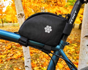 Bike frame bag. Bicycle bag. Bike bags. Mountain bike. Bicycle accessories tool bag. Rear bike bag. Bicycle ride bag mini.