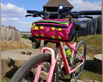 Sac de guidon, Accessoires de vélo, Sac de vélo de montagne. Sac de guidon de vélo, Sac de vélo, Bar de décoration de vélo, Sac de cyclisme, Anniversaire de vélo