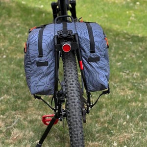 Trunk Bike Bag  Bike Accessories Biking Custom stile gear, bicycle gear gifts, bicycle saddle bag gravel bikepacking, for the city bike bag