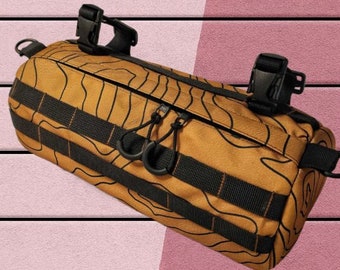Handlebar Bag Custom Barrel  For Gravel gifts bicycle, Cycle bag gear gear, Cycling bag gifts Pack bag cycling, Bicycle accessories bike bag