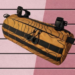 Handlebar Bag Custom Barrel  For Gravel gifts bicycle, Cycle bag gear gear, Cycling bag gifts Pack bag cycling, Bicycle accessories bike bag