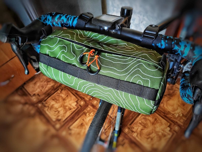 Bicycle Handlebar Bag. Burrito Bag Bike. Cycling Bag Gifts. Etsy