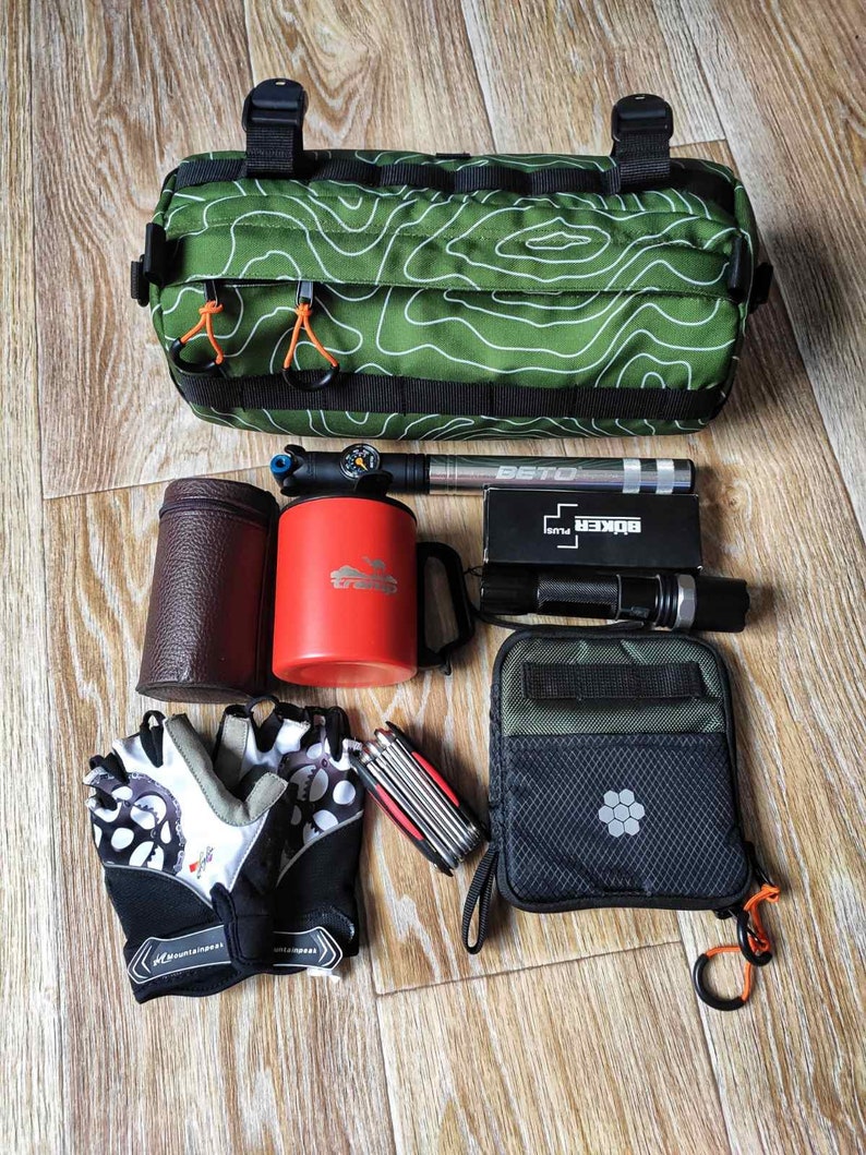 Bicycle Handlebar Bag. Burrito Bag Bike. Cycling Bag Gifts. Etsy