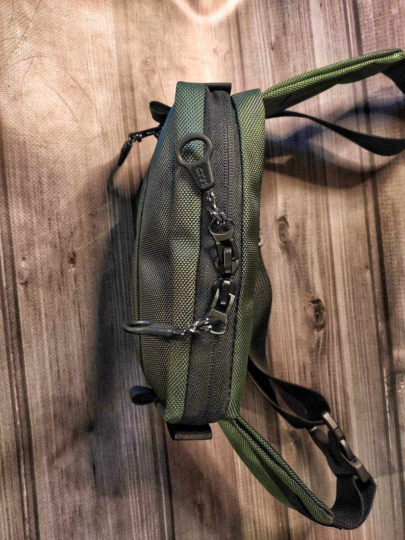 Small Fanny Pack Custom Light and Minimalist Hip Pack Zipper Etsy