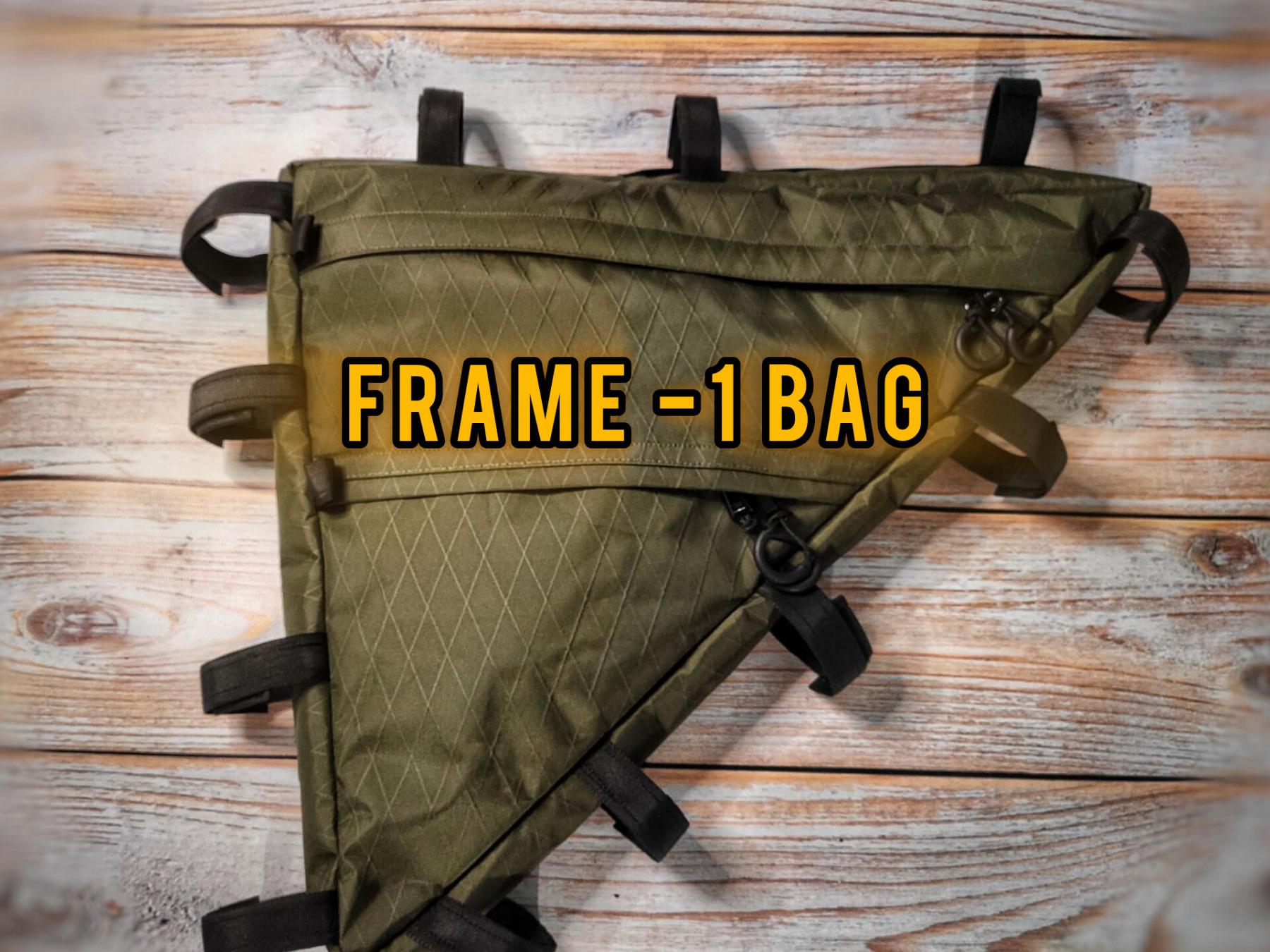 Custom X-pac Frame Bag – Waterproof Bicycle Pannier for